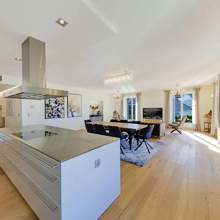 Apartment Modern 3-bedroom Lakeview In By Guestlee Montreux